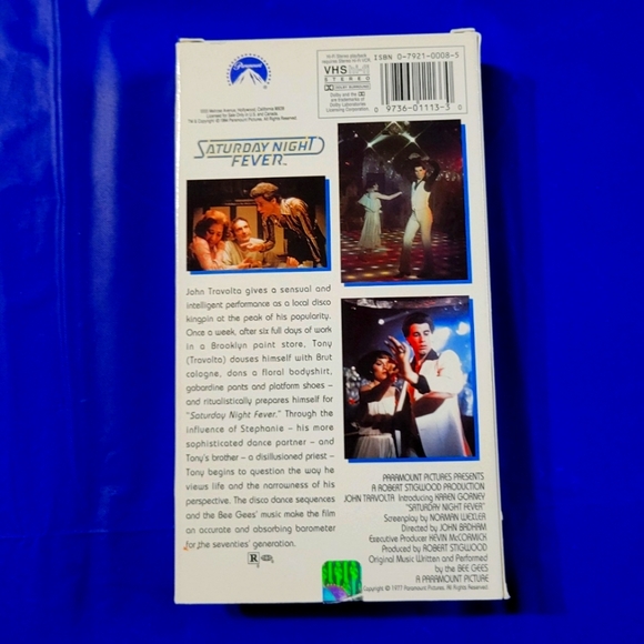 Saturday Night Fever VHS Tape - Picture 2 of 2